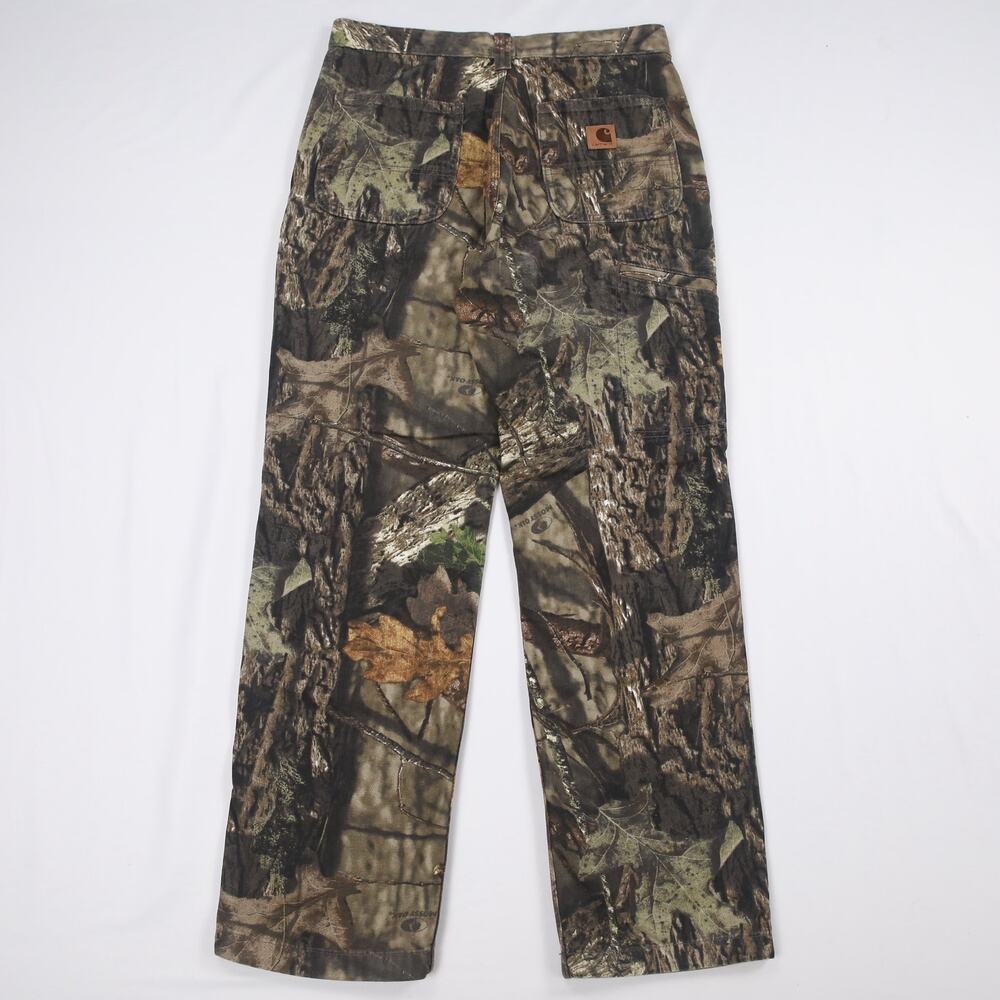 Vintage Cahartt 102288 340 Mossy Oak Camo Carpenter Pant 31x30